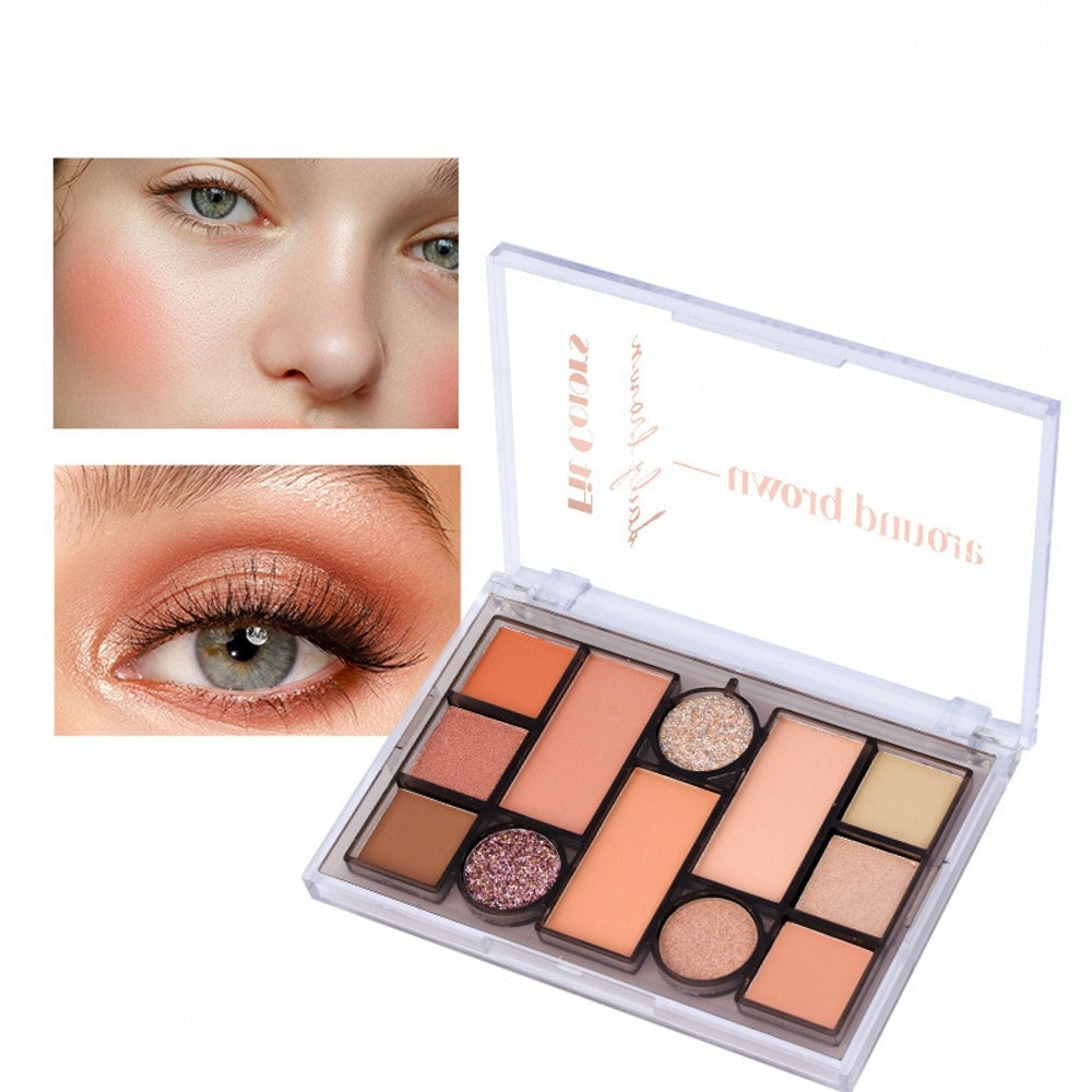 Matte Eyeshadow Palette – Vibrant, Buildable Matte Shades for All-Day Eye Makeup