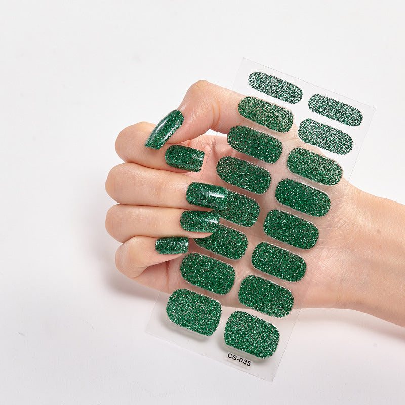 16 Solid Color Nail Stickers for Easy, Trendy Nail Art