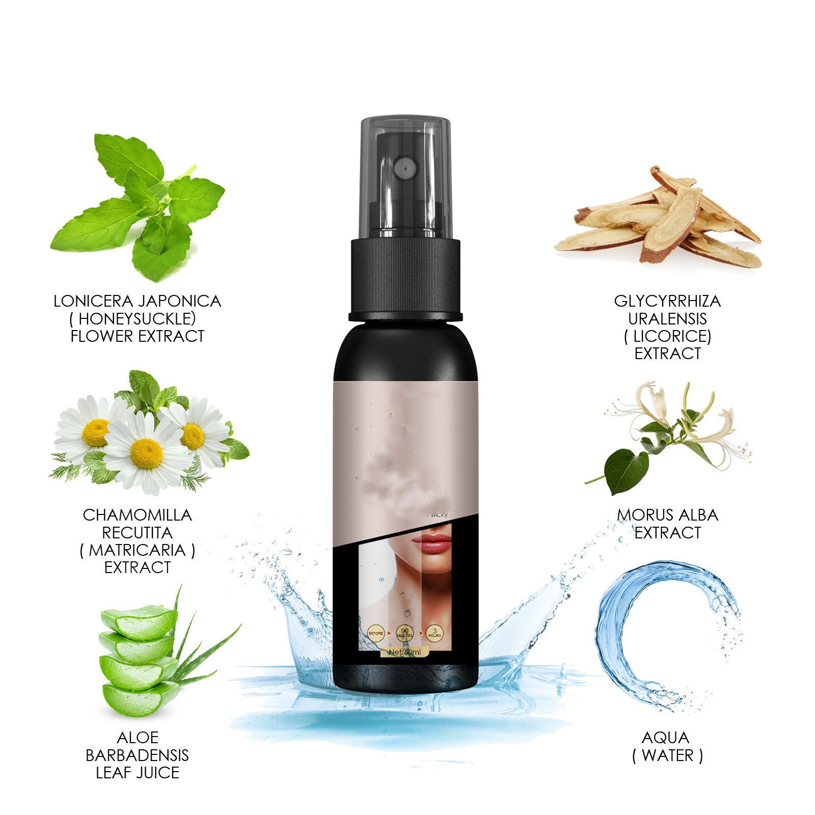 Moisture-Rich Bronzer Skin Toner Spray for Hydration and Glow