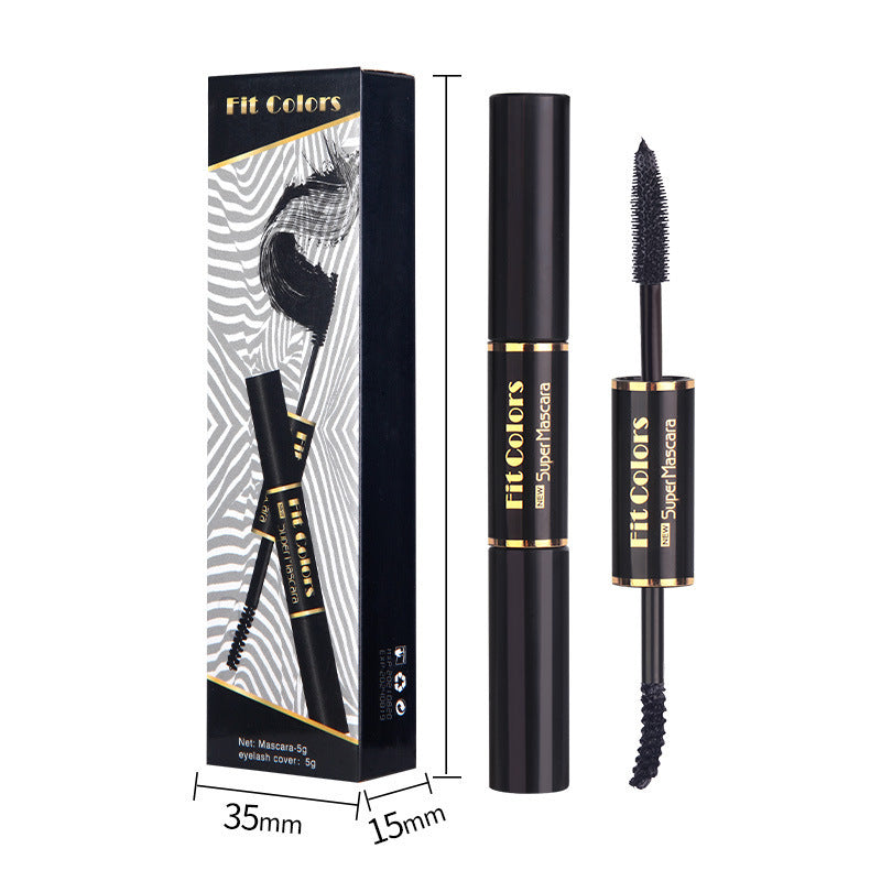 Double-headed Color Mascara – Thick Curl, Waterproof, Dyeing Formula