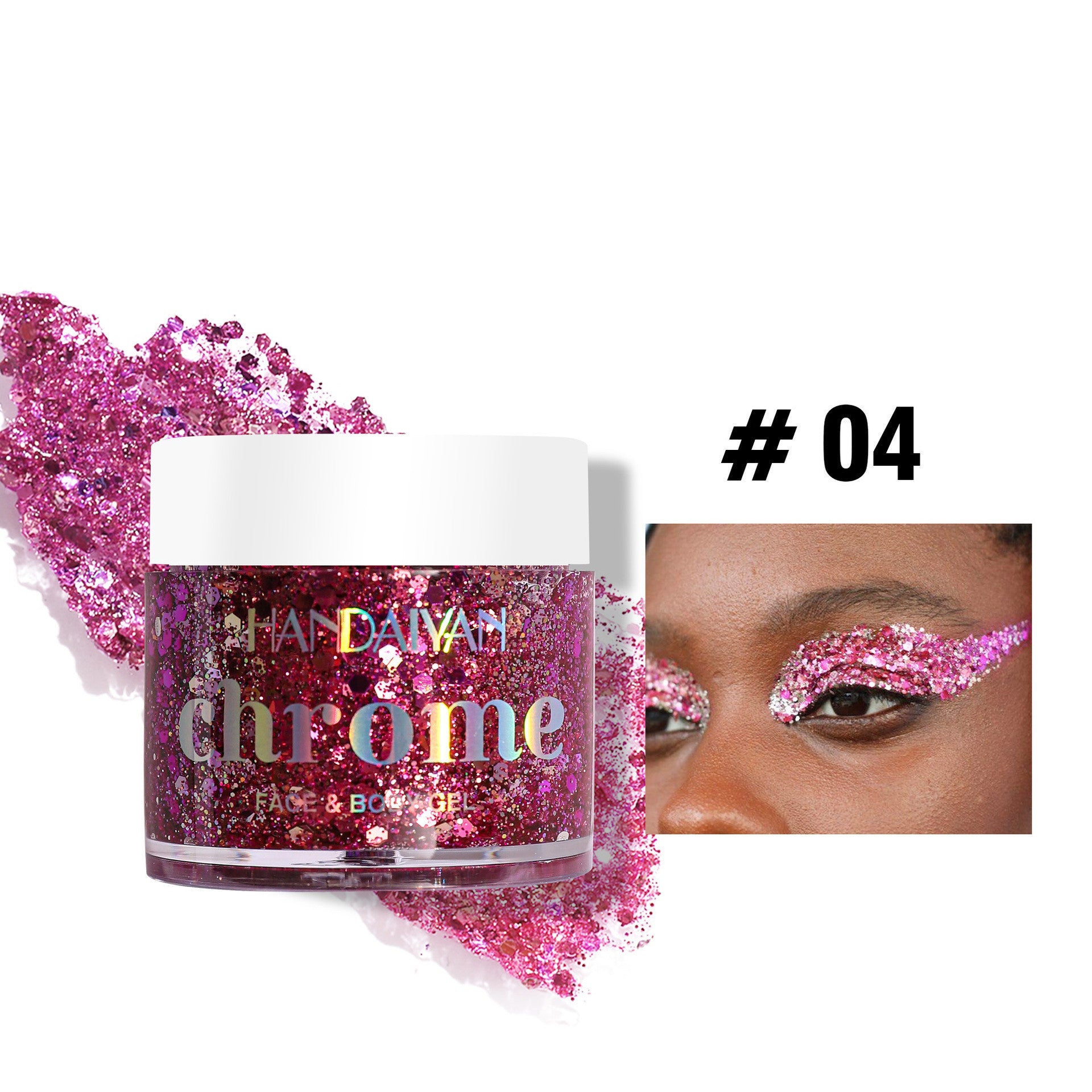 Color Changing Gel Sequin Eyeshadow  for a Stunning Eye Look