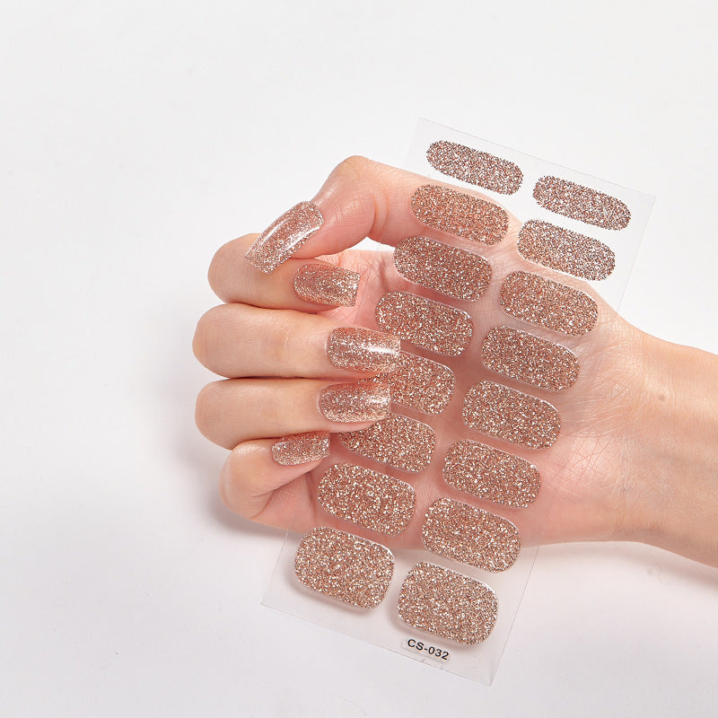 16 Solid Color Nail Stickers for Easy, Trendy Nail Art