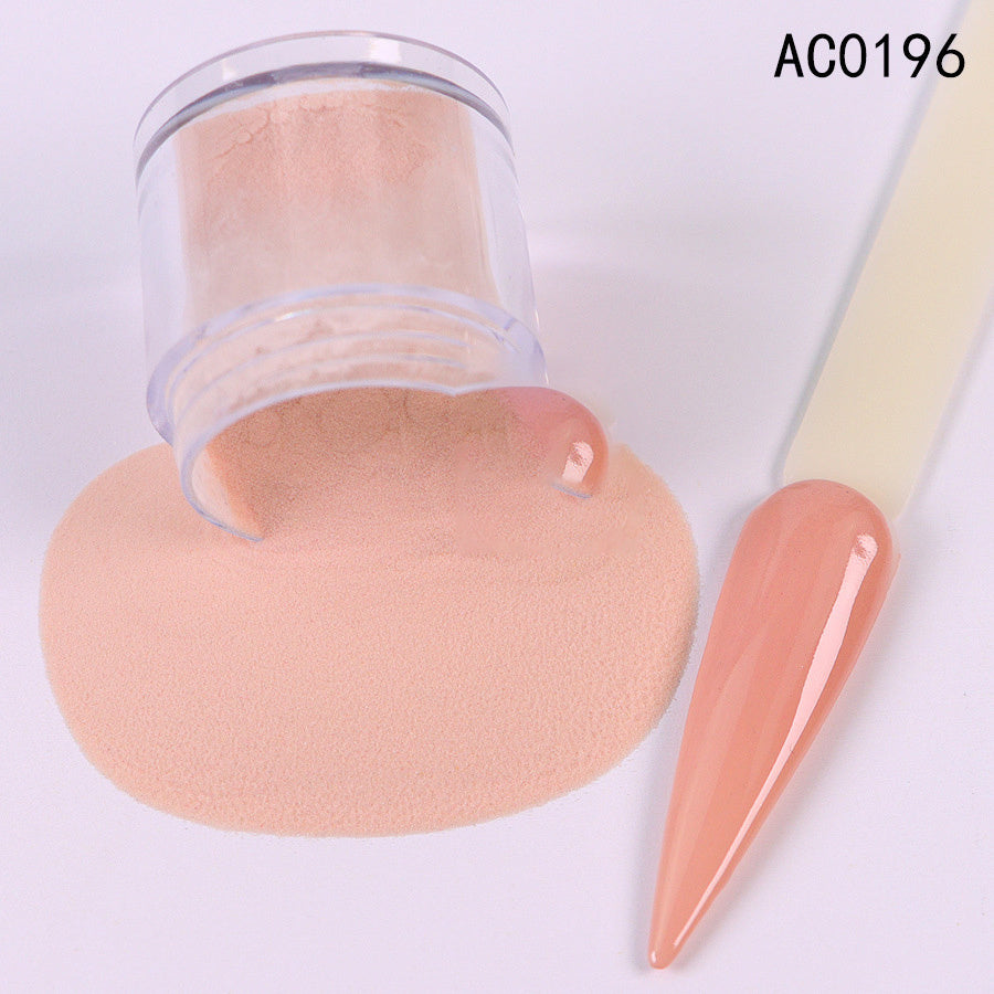 Acrylic Nail Extension Carved Infiltrating Powder – Skin Tone & Nude Crystal Powder for Perfect Nails