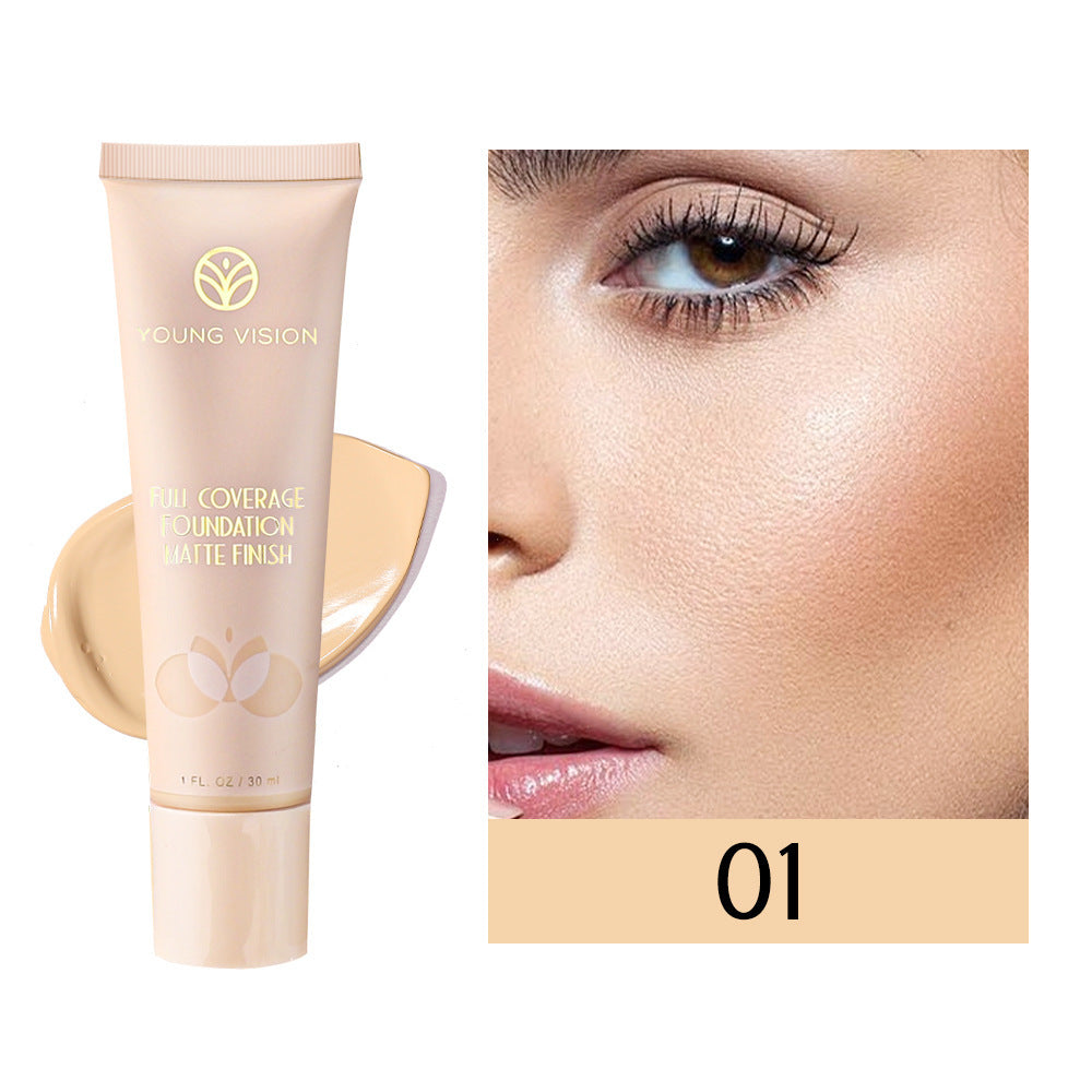 Skin-Perfecting Liquid Foundation Cream – Enhances and Smoothens Skin Tone