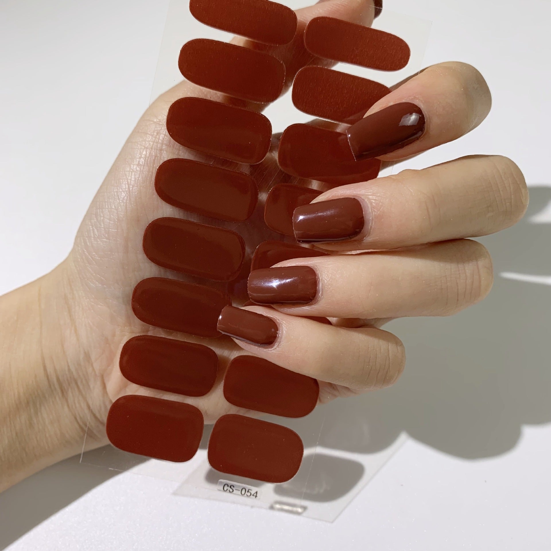 16 Solid Color Nail Stickers for Easy, Trendy Nail Art