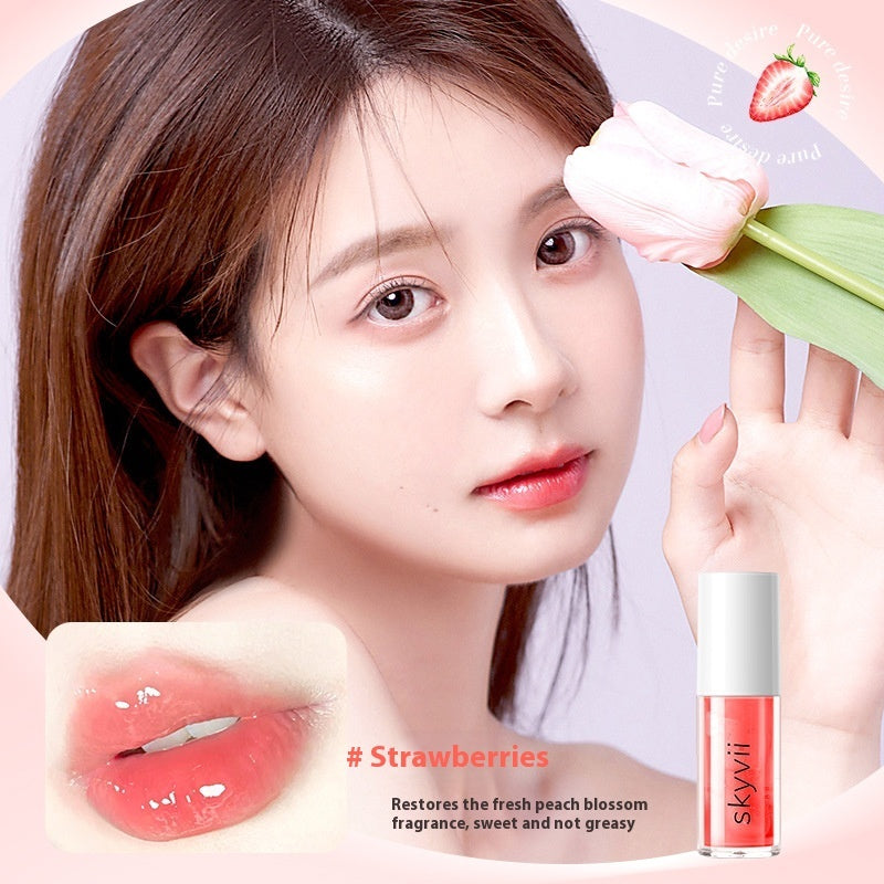 Strawberry Lip Gloss for Anti-Chapping and Hydration