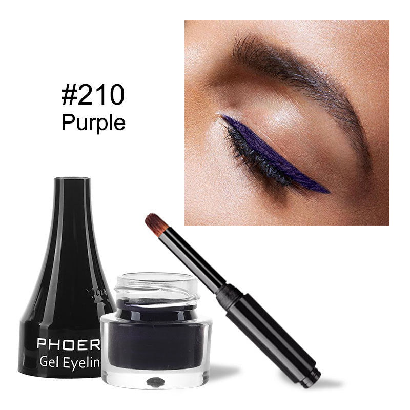 Long-Lasting Gel Eyeliner for Intense, Defined Eyes