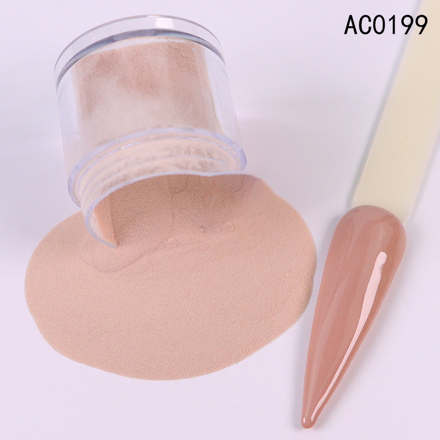 Acrylic Nail Extension Carved Infiltrating Powder – Skin Tone & Nude Crystal Powder for Perfect Nails