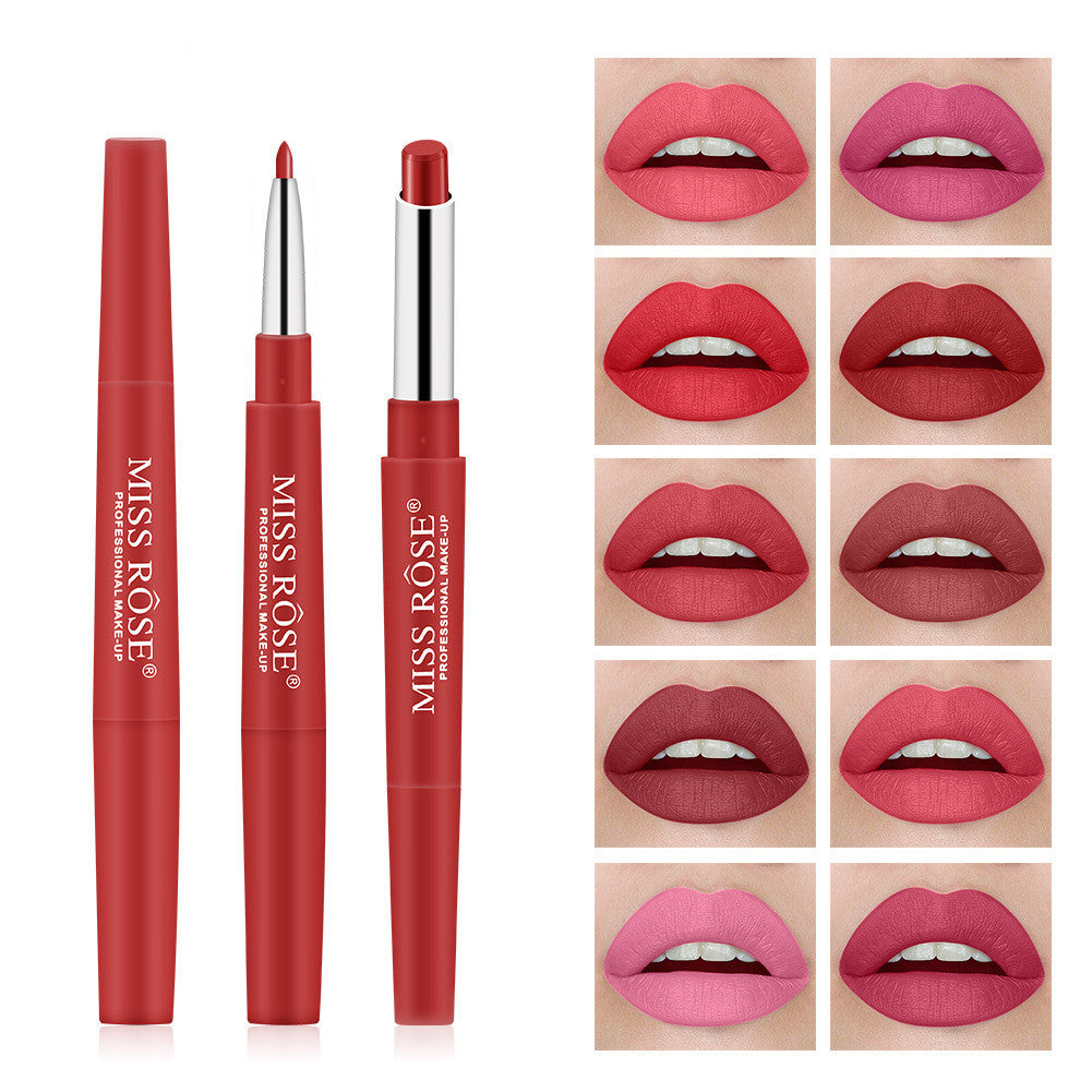 Waterproof Lipstick Long-Lasting, Smudge-Proof, Vibrant Color for All-Day Wear