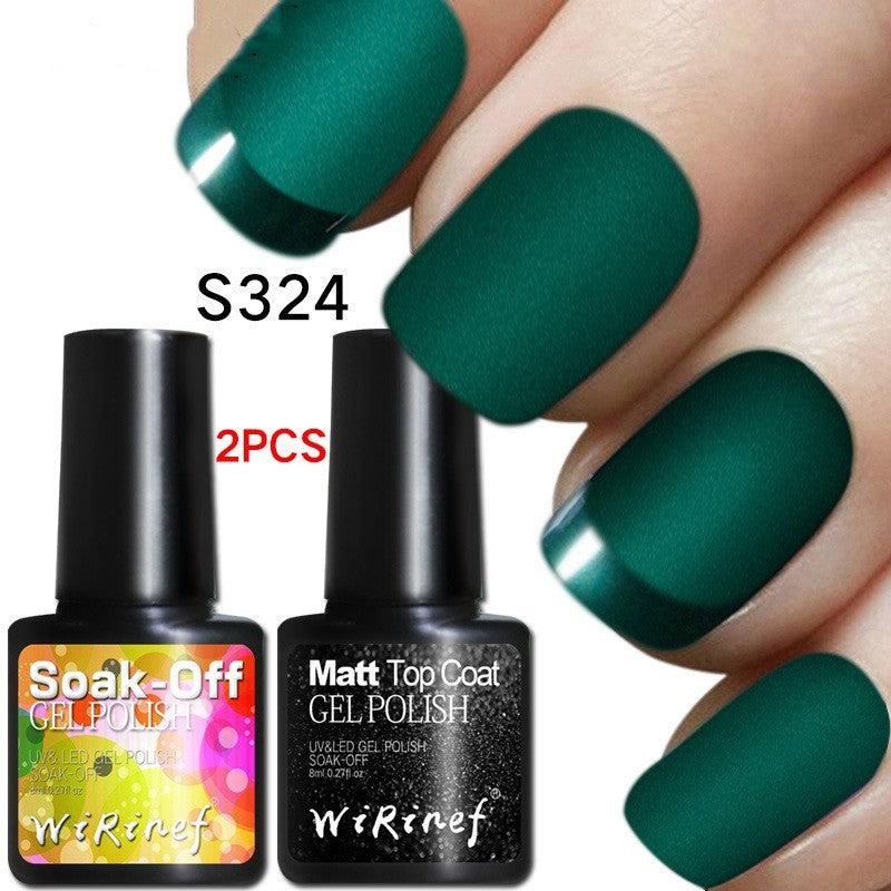 Frosted Seal Combination Nail Polish – Matte and Glossy Finish in One