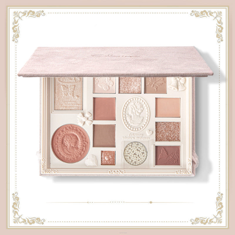 All-in-One Embossed Eyeshadow, Blush, and Highlighter Palette