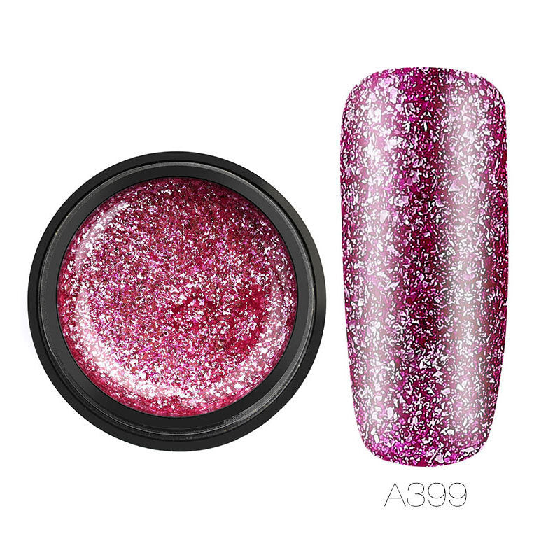 Glitter Gel Nail Polish Sparkling Sequins Art Decoration – Dazzling, Shimmering Nails