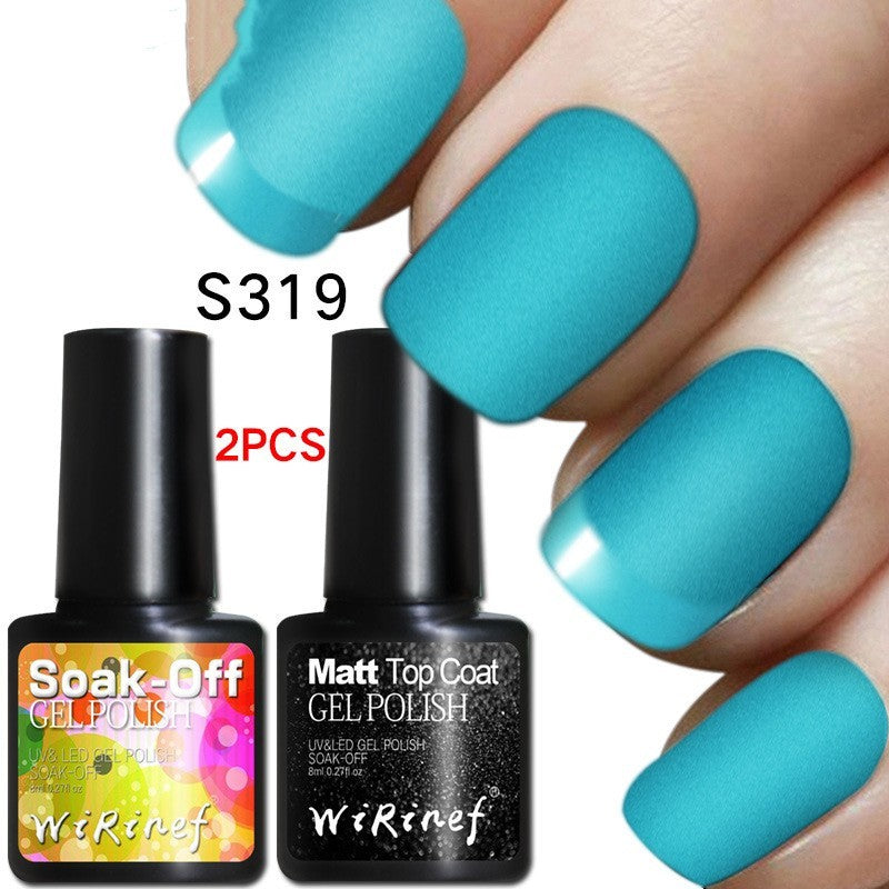 Frosted Seal Combination Nail Polish – Matte and Glossy Finish in One