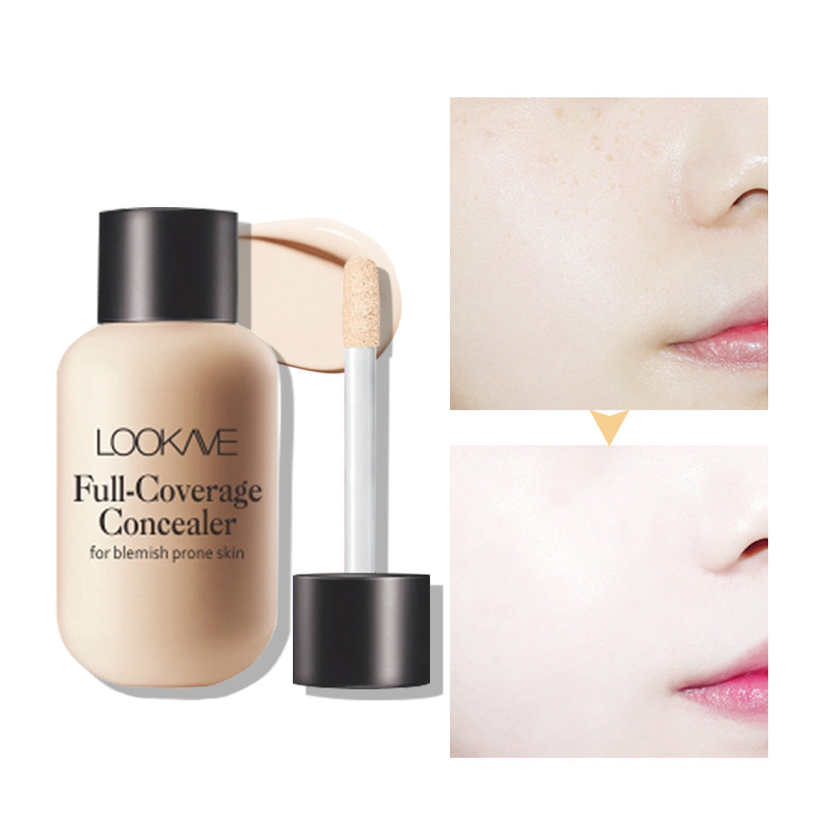 Flawless Lightweight Concealer for Seamless Coverage and Natural Look